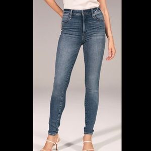 Abercrombie High Rise Super Skinny Jeans
